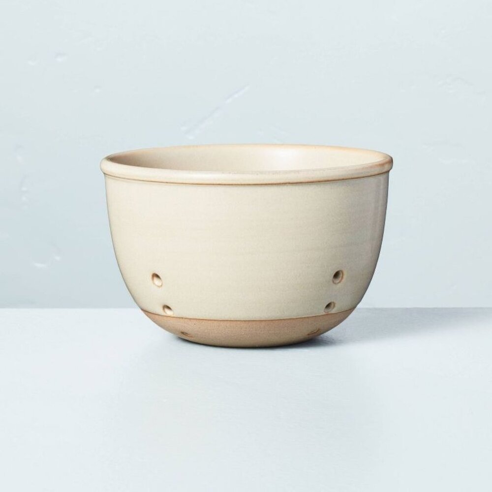 14.5oz‎ Stoneware Mini Berry Bowl Taupe/Clay - Hearth & Hand Magnolia, Target